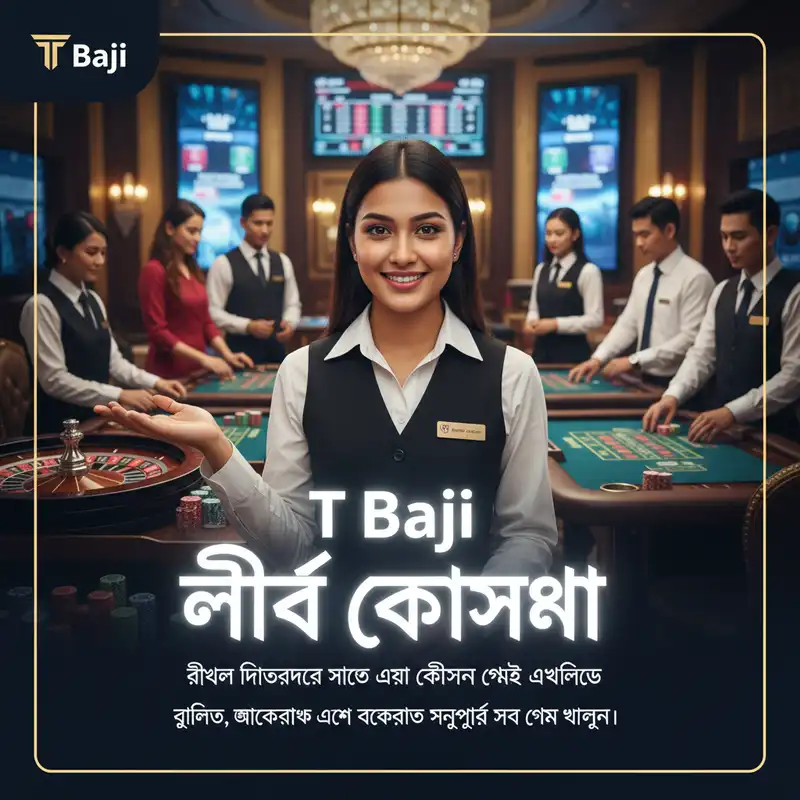 T Baji লাইভ ক্যাসিনো গেম ব্যানার